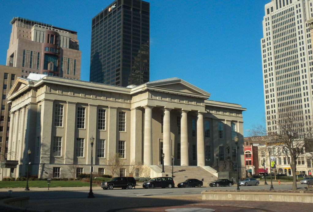 Jefferson County Kentucky courthouse where Louisville probate process and cases are filed